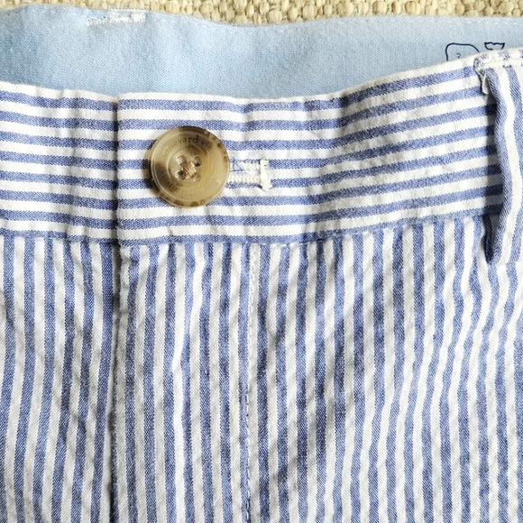 NEW Vineyard Vines Blue and White Striped Kids Shorts - Picture 10 of 12